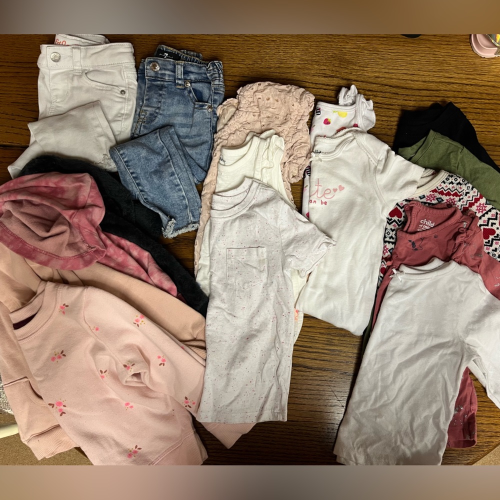 Toddler Girl Clothes Bundle 2T